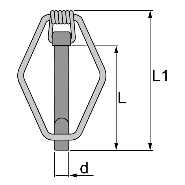 Goupille Clips de Securite 10.5 MM Sachet de 12 référence fournisseur 31135283